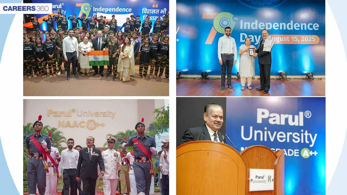 Vice Admiral Shekhar Sinha graces Parul University’s 79th Independence Day Celebrations as the Chief Guest
